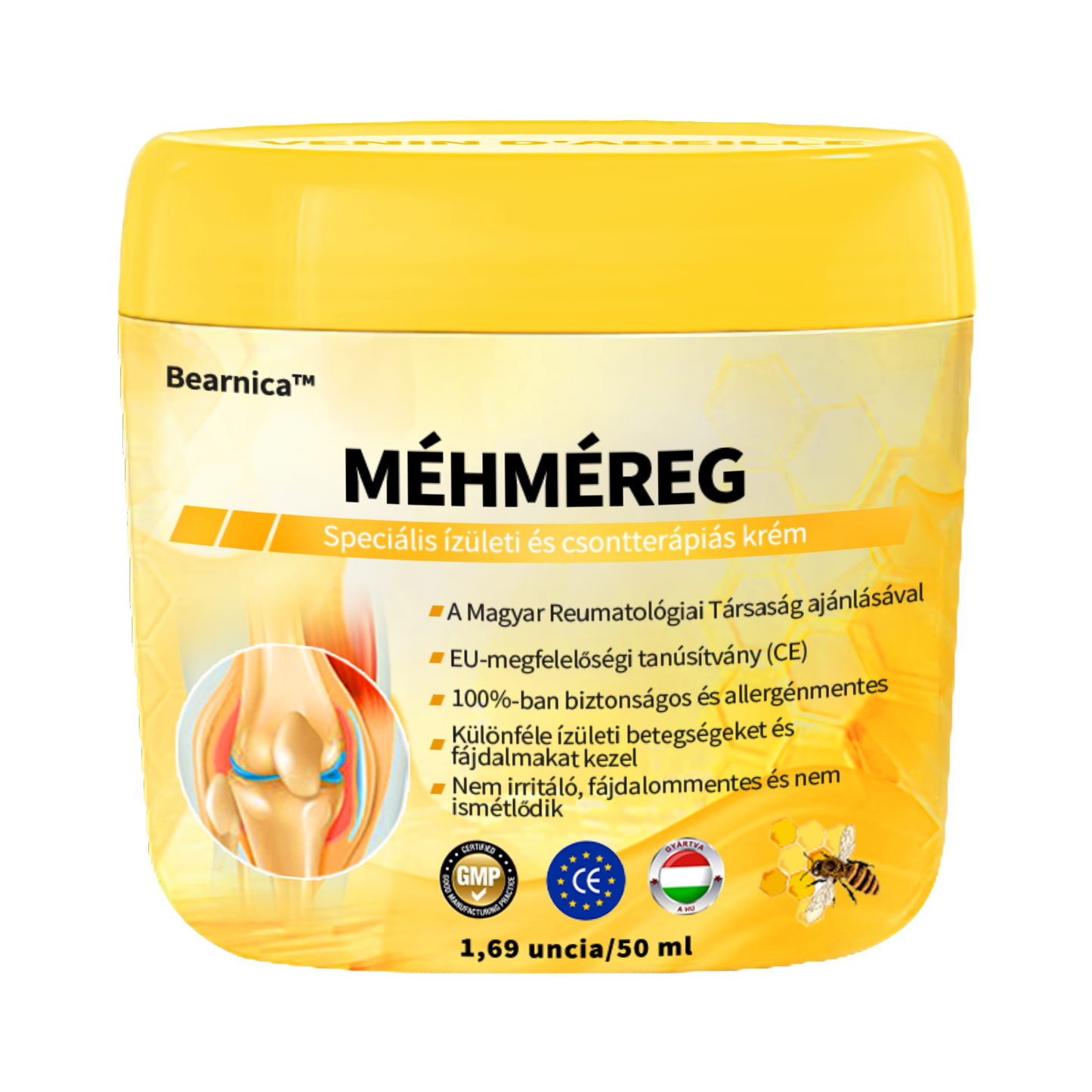🌿🌿🎁 BEARNICA™ Prémium méhméreg ízületi és csontkezelő krém🔥 (Utolsó napi akció, 70% kedvezmény)