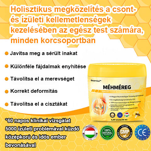 🌿🌿🎁 BEARNICA™ Prémium méhméreg ízületi és csontkezelő krém🔥 (Utolsó napi akció, 70% kedvezmény)